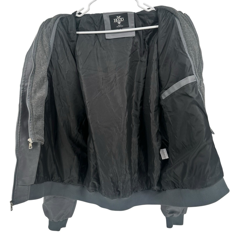 Hood Crew Mens Collection Jacket 3XL Gray Hooded - Picture 6 of 11